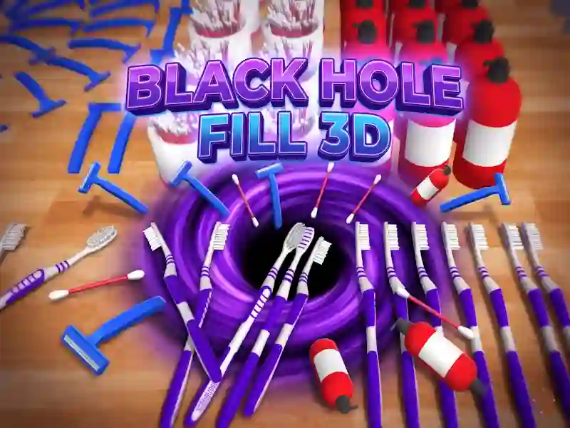 Spiel Black Hole Fill 3D Online