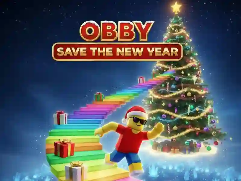Spiel Obby Rette das neue Jahr Online