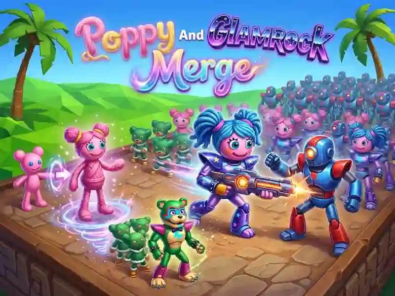 Spiel Poppy And Glamrock Merge Online