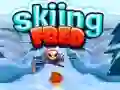 Spiel Ski fahren mit Fred Online Spiel Ski fahren mit Fred Online