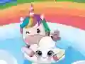 Spiel Niedliches Einhorn-Puzzle Online Spiel Niedliches Einhorn-Puzzle Online