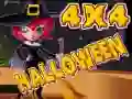 Spiel 4X4 Halloween Online Spiel 4X4 Halloween Online