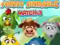 Spiel Lustige Tiere Match 3 Online