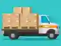 Spiel Puzzle mit Lebensmittel- und Lieferwagen Online Spiel Puzzle mit Lebensmittel- und Lieferwagen Online
