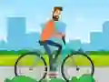 Spiel Familienfahrradfahrt im Park Match 3 Online