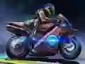 Spiel Rennmotorrad-Puzzle Online
