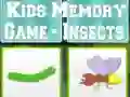 Spiel Kinder Gedächtnisspiel - Insekten Online Spiel Kinder Gedächtnisspiel - Insekten Online