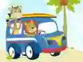 Spiel Süße Tiere mit Autos: Unterschied finden Online Spiel Süße Tiere mit Autos: Unterschied finden Online