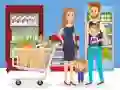 Spiel Glückliches Einkaufspuzzle Online Spiel Glückliches Einkaufspuzzle Online