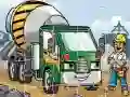 Spiel Bau-Lkw-Puzzle Online