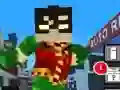 Spiel Teen Titans Go: Minecraft Teenager Runner 3D Online