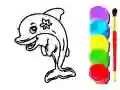Spiel Delfin Malbuch Online