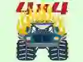 Spiel Monster-Trucks Ausmalbilder Online