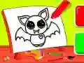 Spiel Einfache Kindercolorierung: Fledermaus Online Spiel Einfache Kindercolorierung: Fledermaus Online
