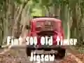 Spiel Fiat 500 Oldtimer Puzzle Online
