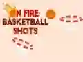 Spiel In Flammen: Basketballwürfe Online Spiel In Flammen: Basketballwürfe Online