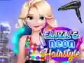 Spiel Elizas Neon-Frisur Online