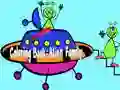 Spiel Malbuch: Alien Familie Online Spiel Malbuch: Alien Familie Online