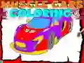 Spiel Muscle Cars Ausmalen Online