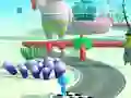 Spiel Lustiger Spongebob Parkour-Racer 3D Online