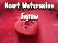 Spiel Herz Wassermelone Puzzle Online