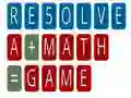 Spiel LÖSE ein Mathematikspiel Online Spiel LÖSE ein Mathematikspiel Online