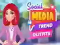 Spiel Outfits nach sozialen Medien-Trends Online