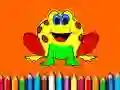 Spiel Zur Schule zurück: Frosch Malbuch Online