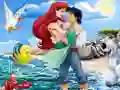 Spiel Ariel die Meerjungfrau Prinzessinnen-Puzzle Online