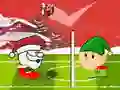 Spiel Santa Winter Kopf Fußball Online