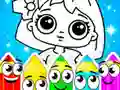 Spiel Puppen ausmalen Online Spiel Puppen ausmalen Online