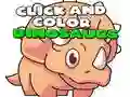 Spiel Klicken und Dinosaurier ausmalen Online