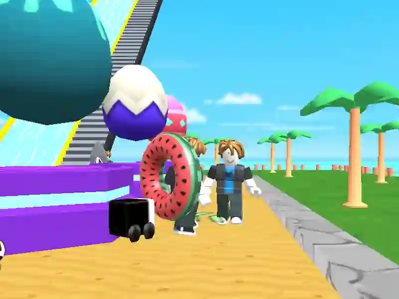 Spiel Obby: Klettern und rutschen Online