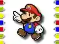 Spiel Zurück zur Schule: Mario Ausmalen Online Spiel Zurück zur Schule: Mario Ausmalen Online