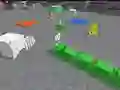 Spiel Schlängeln Blockige Schlange 3D Online