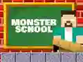 Spiel Monster Schule: Achterbahn & Parkour Online