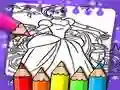 Spiel Malbuch Cinderella Online