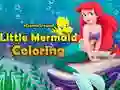 Spiel 4GameGround Die Kleine Meerjungfrau Ausmalen Online