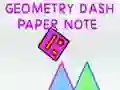 Spiel Geometry Dash Papiernote Online