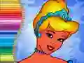 Spiel Malbuch für Cinderella Online Spiel Malbuch für Cinderella Online