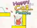 Spiel Glückliche Katze Puzzle Online