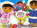 Spiel Dora Finde 5 Unterschiede Online