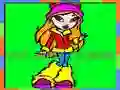 Spiel Einfaches Bratz Ausmalen Online