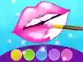 Spiel Glitzer Lippen Ausmalspiel Online Spiel Glitzer Lippen Ausmalspiel Online