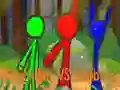 Spiel StickMan Brüder gegen Zombies Online