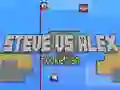 Spiel Steve gegen Alex: Raketenmann Online Spiel Steve gegen Alex: Raketenmann Online