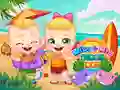 Spiel Mike und Mia: Strandtag Online