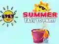 Spiel Einfach zu malen Sommer Online