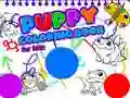 Spiel Welpen Malbuch für Kinder Online