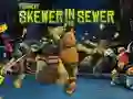 Spiel Teenage Mutant Ninja Turtles: Spieß in der Kanalisation Online